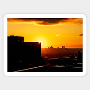 Sunrise Over Lakewood, Colorado Sticker